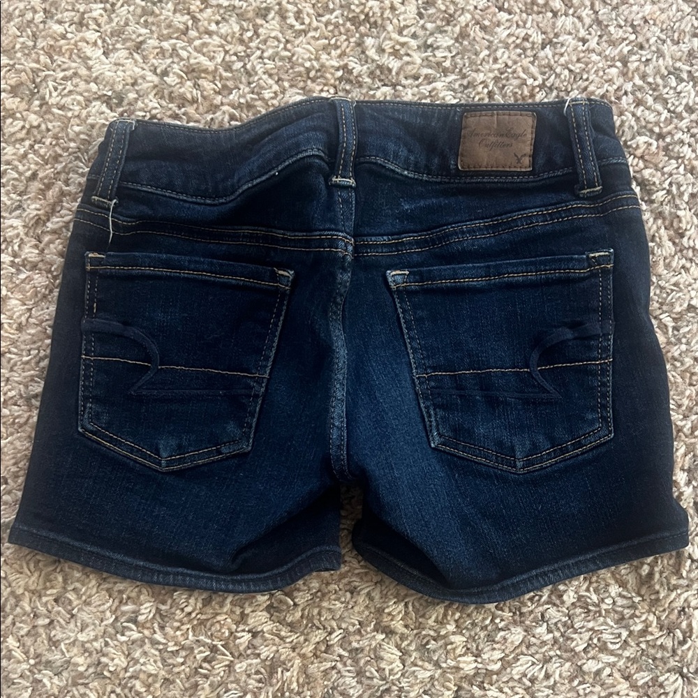 🔥4/$10 American Eagle Outfitters Stretch Denim Shorts - Picture 4 of 4